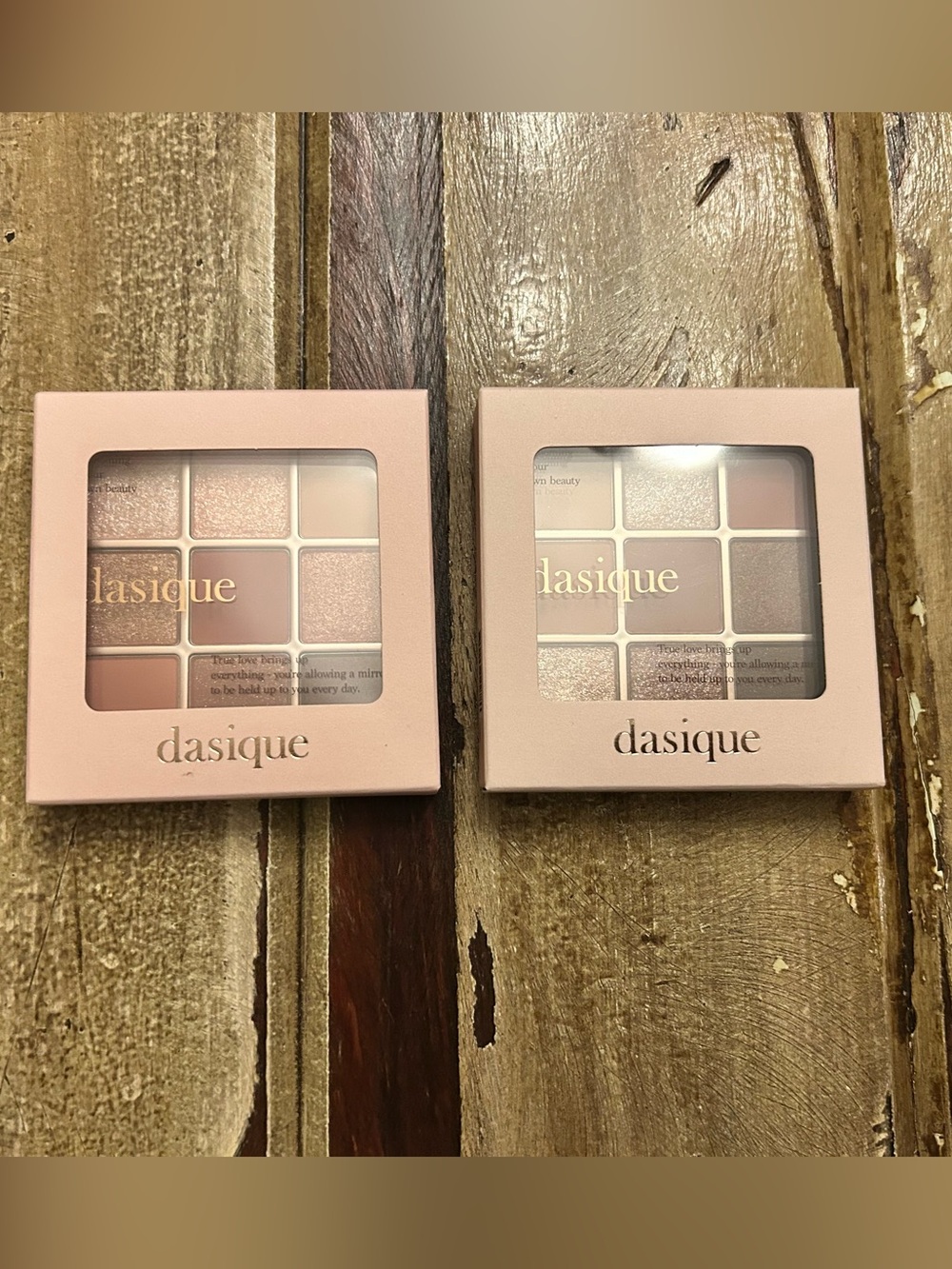 Dasique Pink Eyeshadow Palette — Soft Pink & Rose Tones